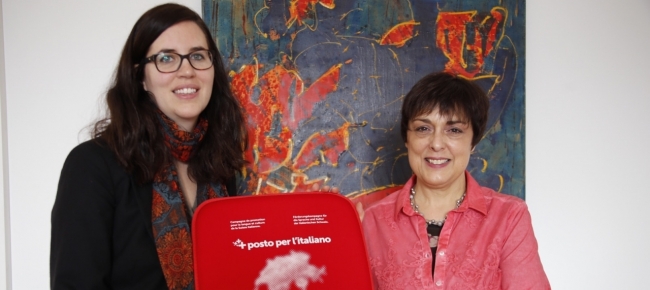 Nicoletta Mariolini (destra) e Nicole Bandion (sinistra)