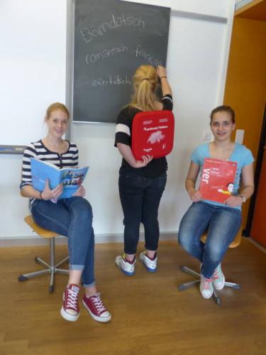 studentesse d'italiano, Gymnasium Thun (BE)