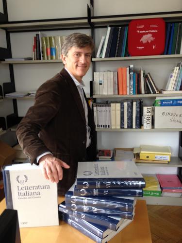 "L’italiano dimora dei classici aperta sui paesaggi e sul tempo.".