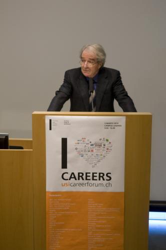 Il saluto del presidente dell'USI, prof. Piero Martinoli